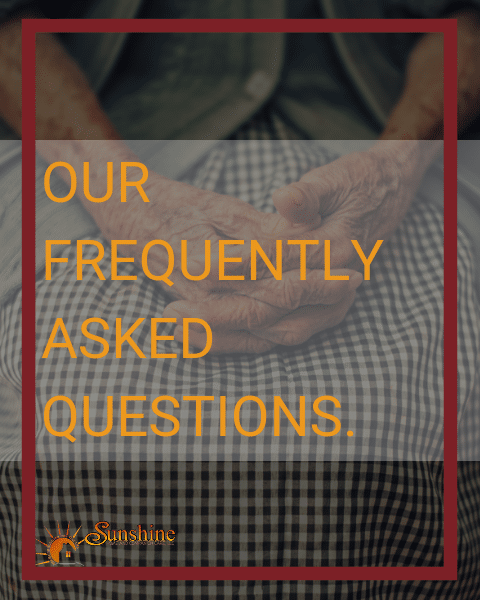 Our Frequently asked questions